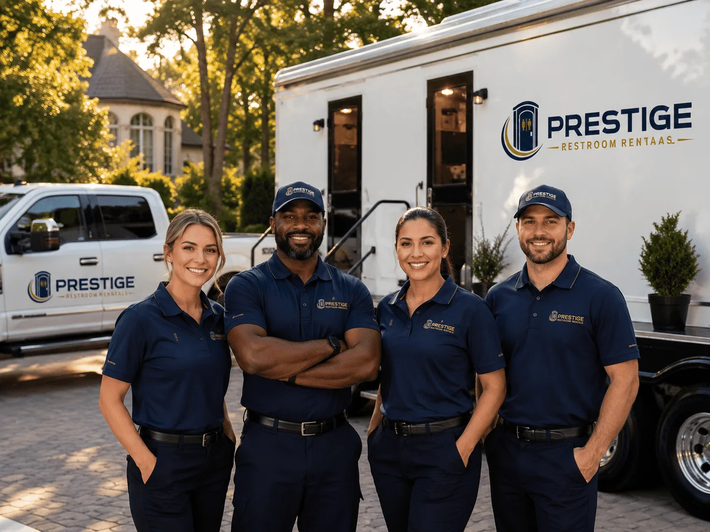 Trusted Luxury Portable Restrooms company in Johnson, KS